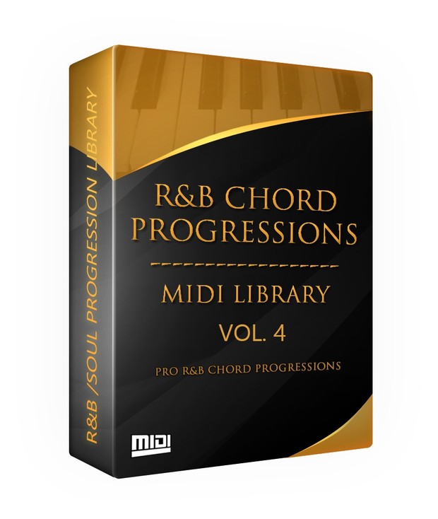 The R&B Chord Progressions MIDI Library Vol. 4.1 + 4.2