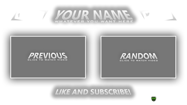 Outro Endcard Bundle