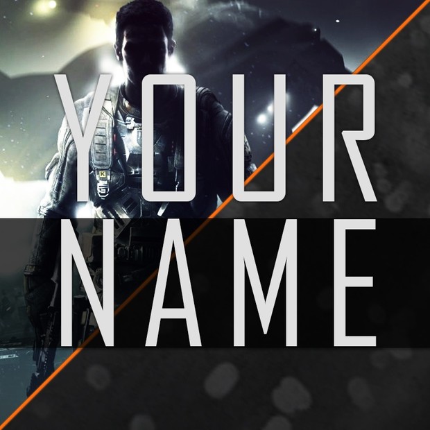 Armed Forces Gaming YouTube Channel Banner, Twitter Header & Avatar Templates