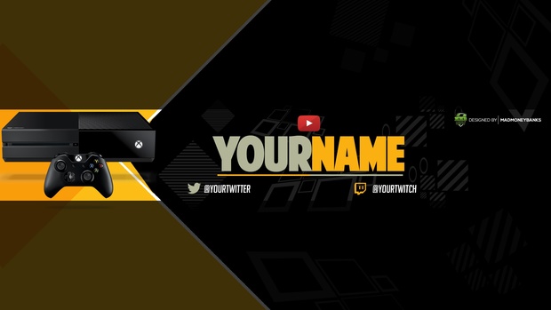 Next Gen YouTube Channel Banner Template