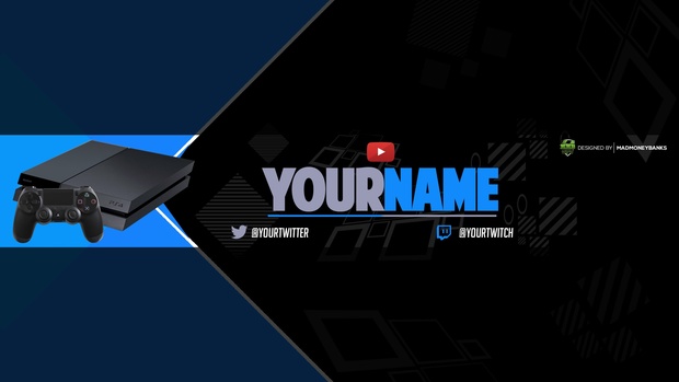 Next Gen YouTube Channel Banner Template