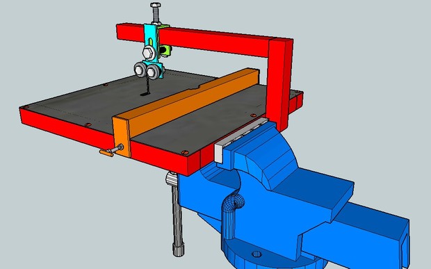 Jig Saw Vice Attachment