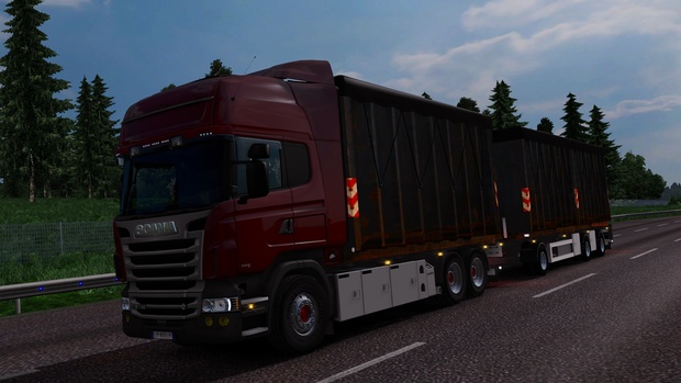 Scania RJL addon Container+Trailer