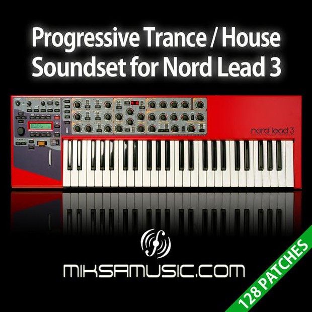 Progressive Trance / House Soundset for Nord Lead 3 - miksamusic.com