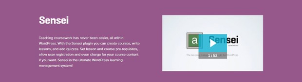 WooCommerce Sensei WordPress Plugin