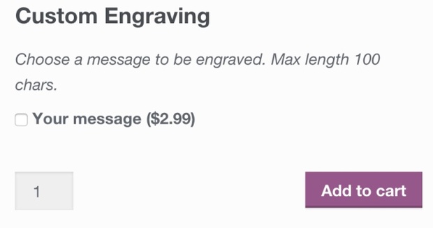WooCommerce Product Add-ons Extension
