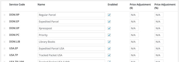 WooCommerce Canada Post Shipping Extension