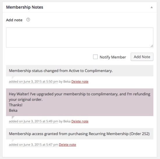 WooCommerce Memberships Extension