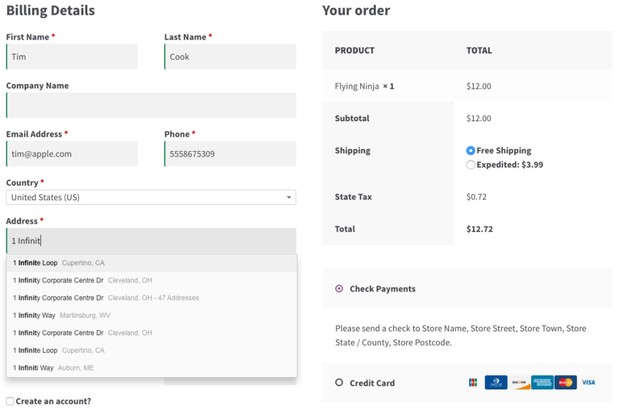 WooCommerce Postcode Address Validation Extension