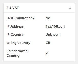 WooCommerce EU VAT Number Extension