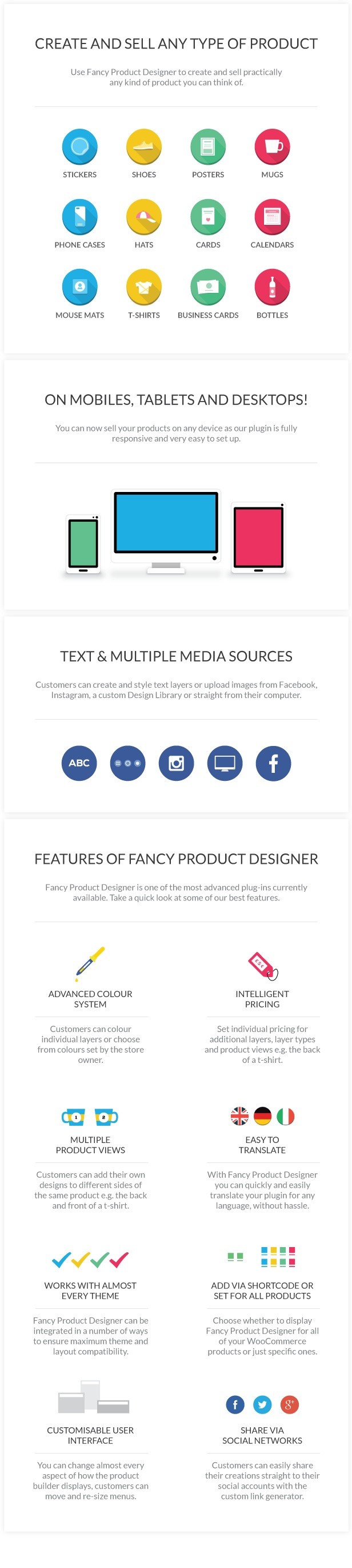 Fancy Product Designer 3.4.2 Premium WooCommerce WordPress Plugin