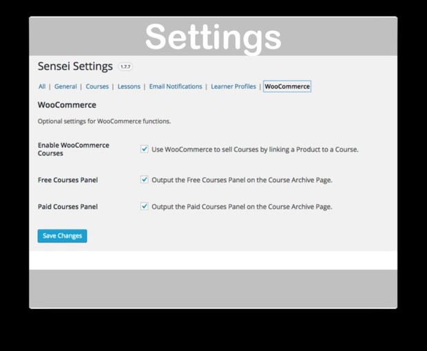WooCommerce Sensei WordPress Plugin
