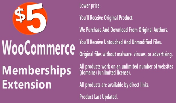 WooCommerce Memberships Extension