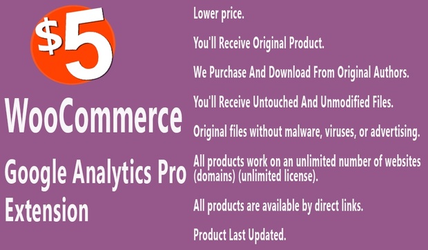 WooCommerce Google Analytics Pro Extension