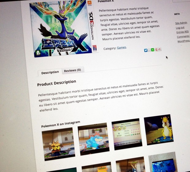 WooCommerce Instagram Extension