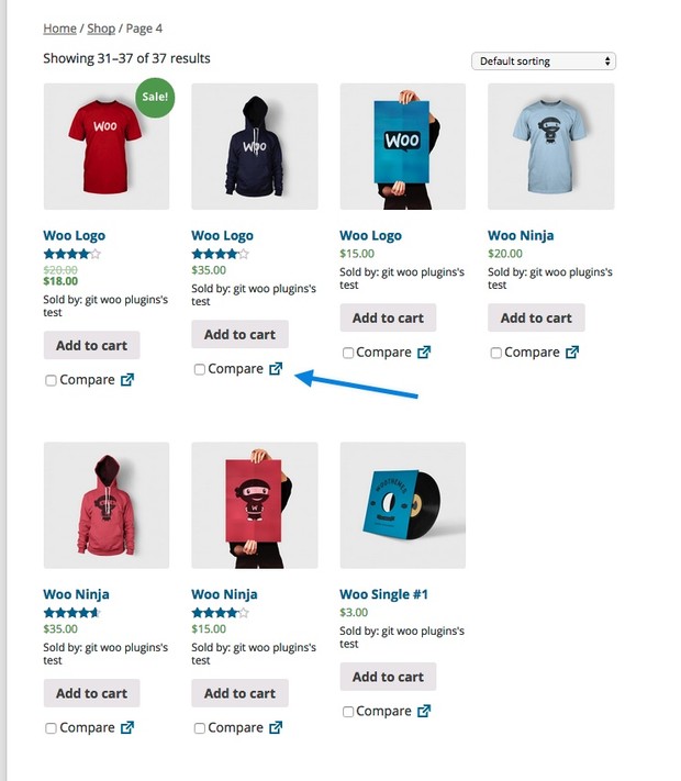 WooCommerce Products Compare Extension