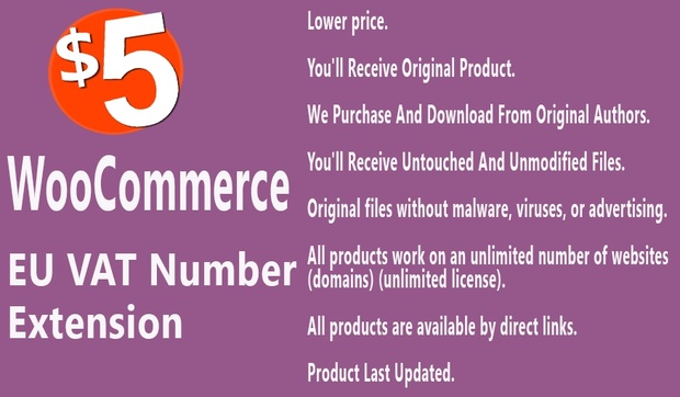 WooCommerce EU VAT Number Extension