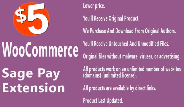 WooCommerce SagePay Form SagePay Direct Extension