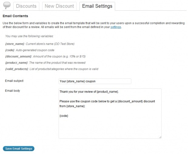 WooCommerce Review for Discount Extension