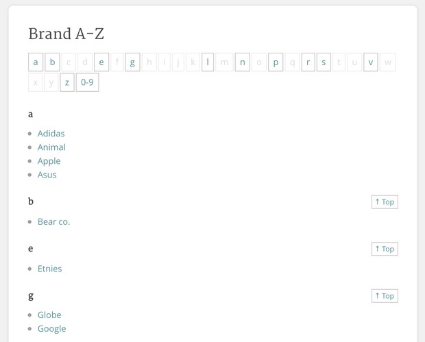 WooCommerce Brands Extension