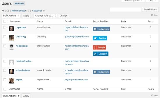 WooCommerce Social Login Extension