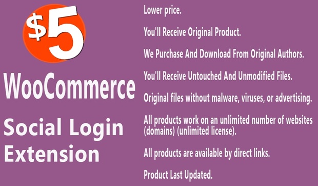 WooCommerce Social Login Extension