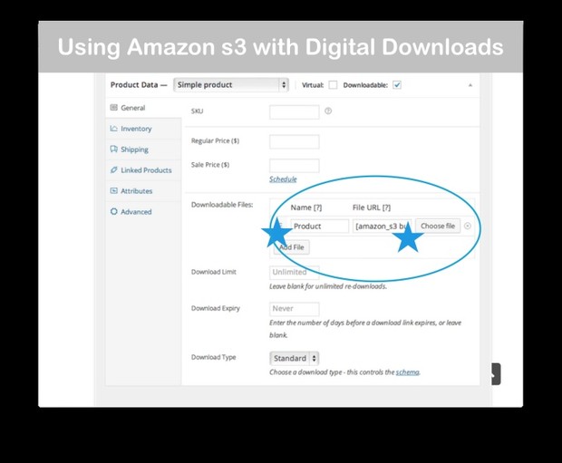 WooCommerce Amazon S3 Storage Extension
