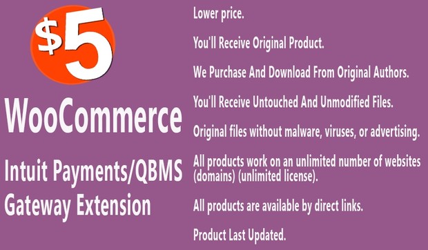 WooCommerce Intuit Payments QBMS Gateway Extension