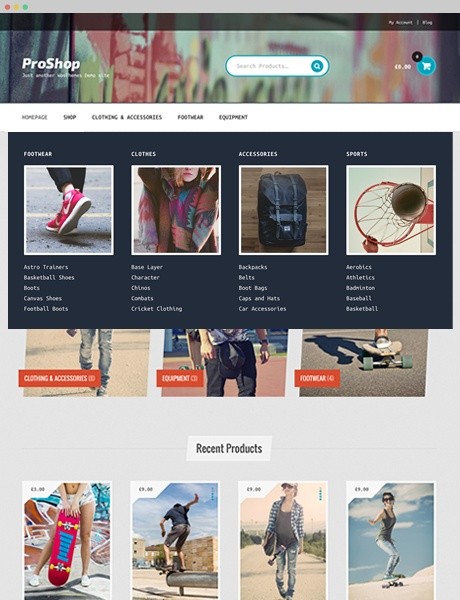 WooCommerce Storefront Mega Menus Extension