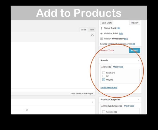 WooCommerce Brands Extension