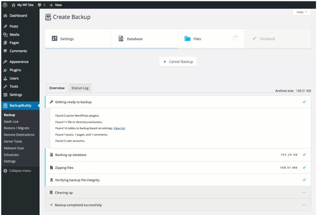iThemes BackupBuddy 8.2.0.5 Plugin WordPress
