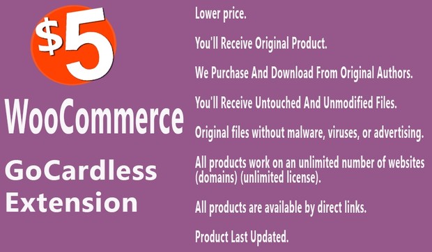 WooCommerce GoCardless Payment Gateway Extension