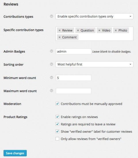 WooCommerce Product Reviews Pro Extension