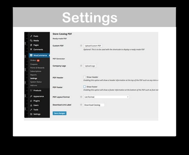 WooCommerce Store Catalog PDF Download Extension