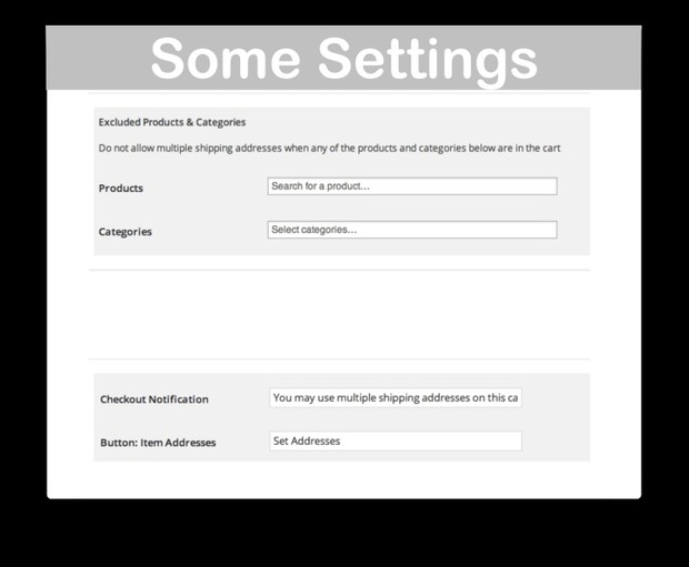 WooCommerce Shipping Multiple Addresses Extension