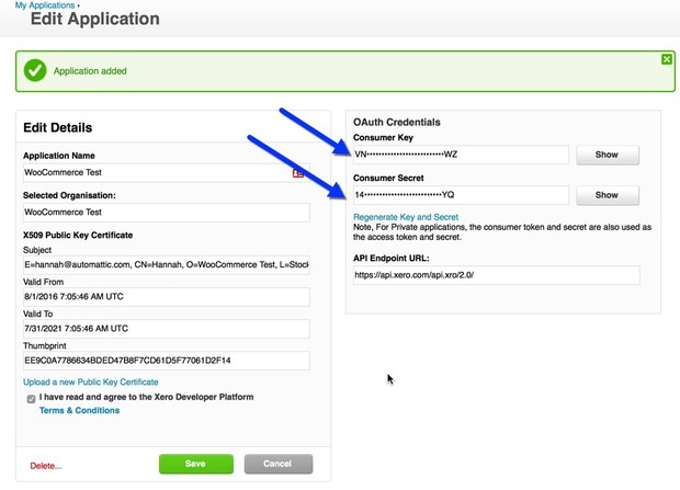 WooCommerce Xero Extension