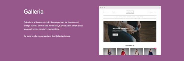 WooCommerce Galleria Storefront Theme 2.2.11 Wordpress
