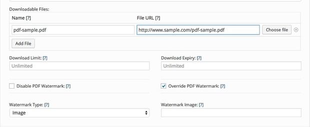 WooCommerce PDF Watermark Extension