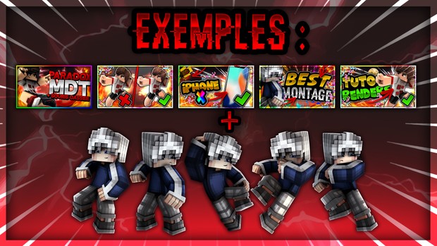 5 RENDERS + 5 MINIATURES