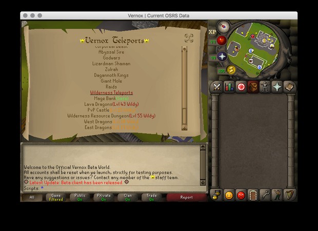 Vernox (Current OSRS Data)