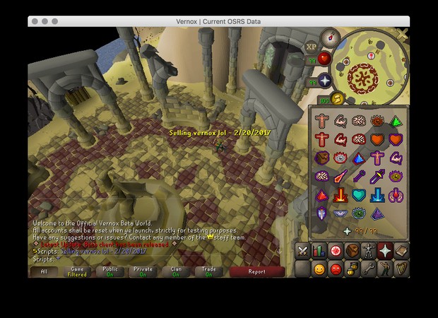 Vernox (Current OSRS Data)