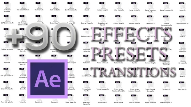 Presets Pack (+90 Effects & Transitions)