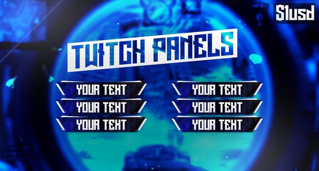 Blue Glare - Twitch.TV Panels
