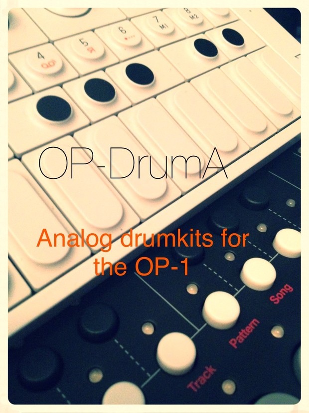 OP-Druma - Drumkits and samples for the Teenage Engineering OP-1