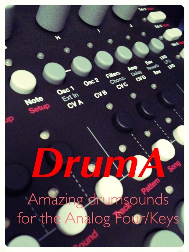 Druma - Drum bank for Elektron Analog Four and Analog Keys