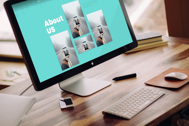 Elementor Material Porfolio Template FREE