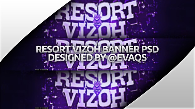 Resort Vizoh Banner PSD
