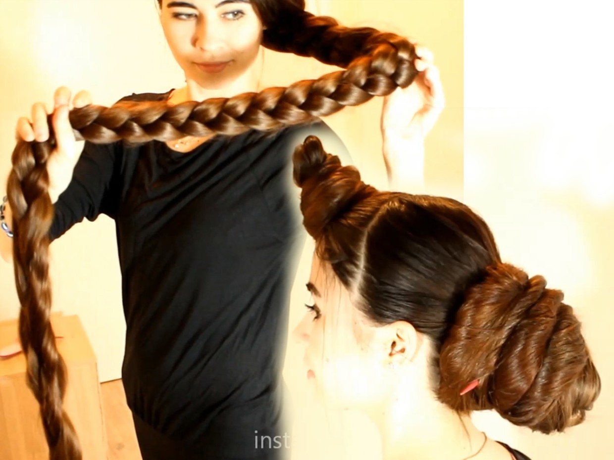 Page 2 Alechka Nasyrova Queen Of Super Long Hair
