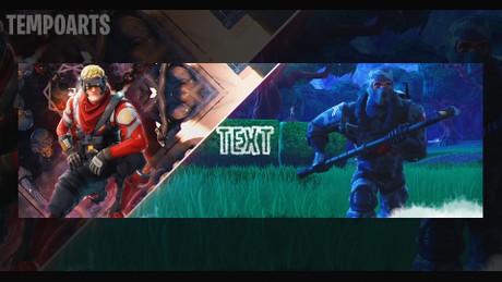 fortnite header template - fortnite twitter header psd