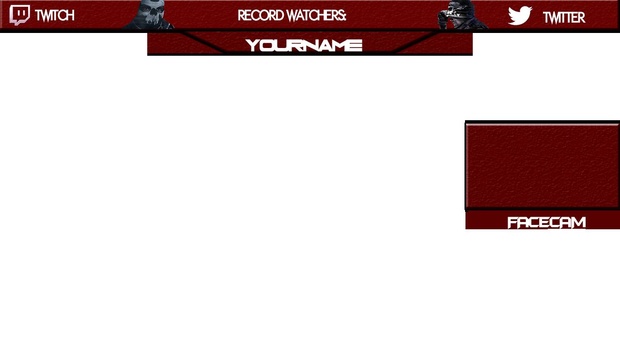 custom streaming overlay chaosart